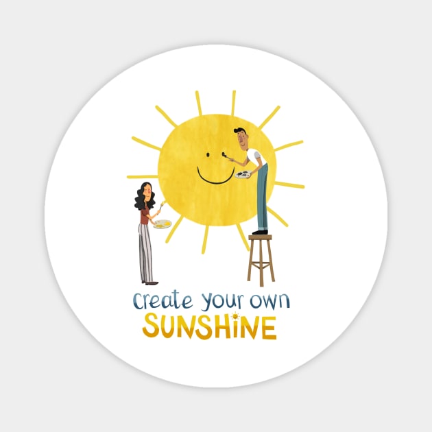 Create your Own Sunshine Magnet by Sunshine Corner